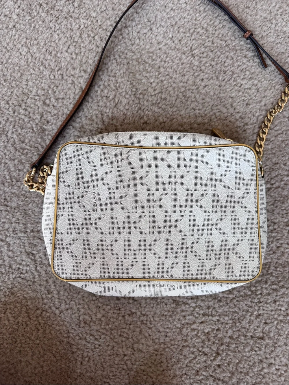 Michael Kors Jet Set Logo Crossbody Bag